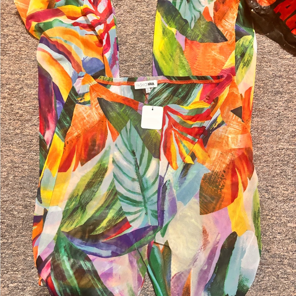 Fashion Nova Vibrant Multicolor Kids Footie